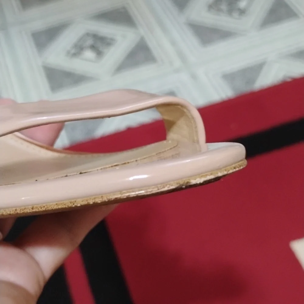 MICHAEL KORS Elegant Nude Strappy Heels Size 7M - Picture 15 of 16